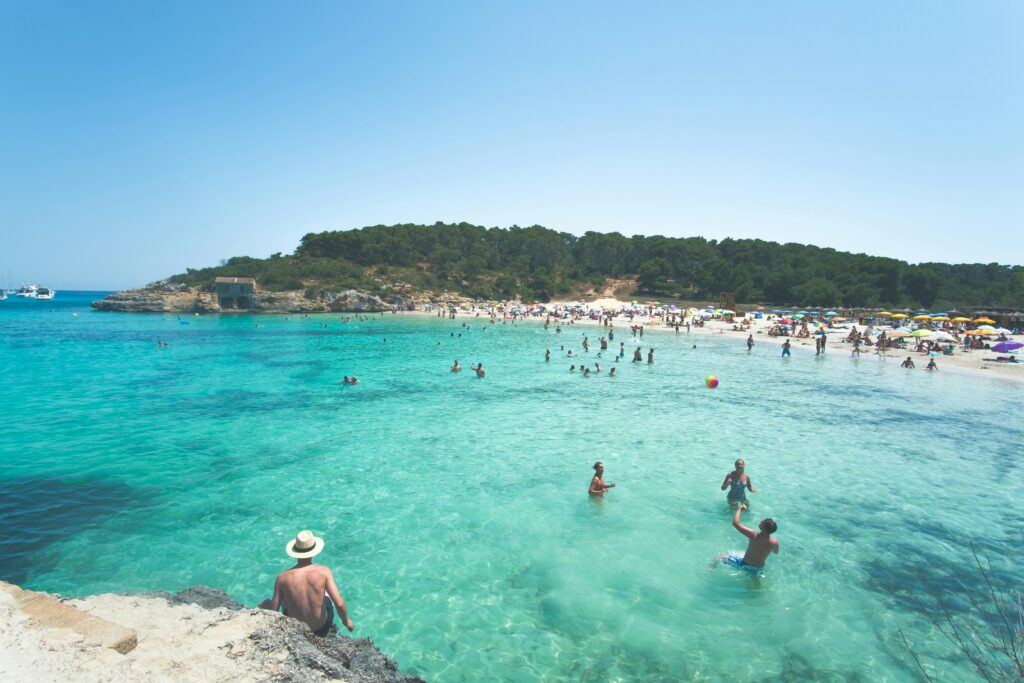 Playa de Mallorca ideal para viajar con niños
